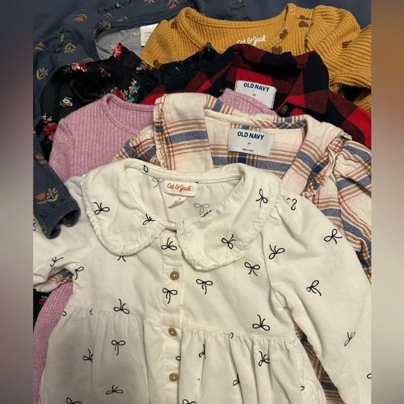 Bundle of 7 Toddler Dresses | 2T - Picture 2 of 15